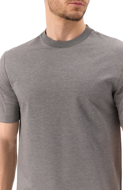 Хлопковая футболка BOSS, арт. 50531962, фото 5