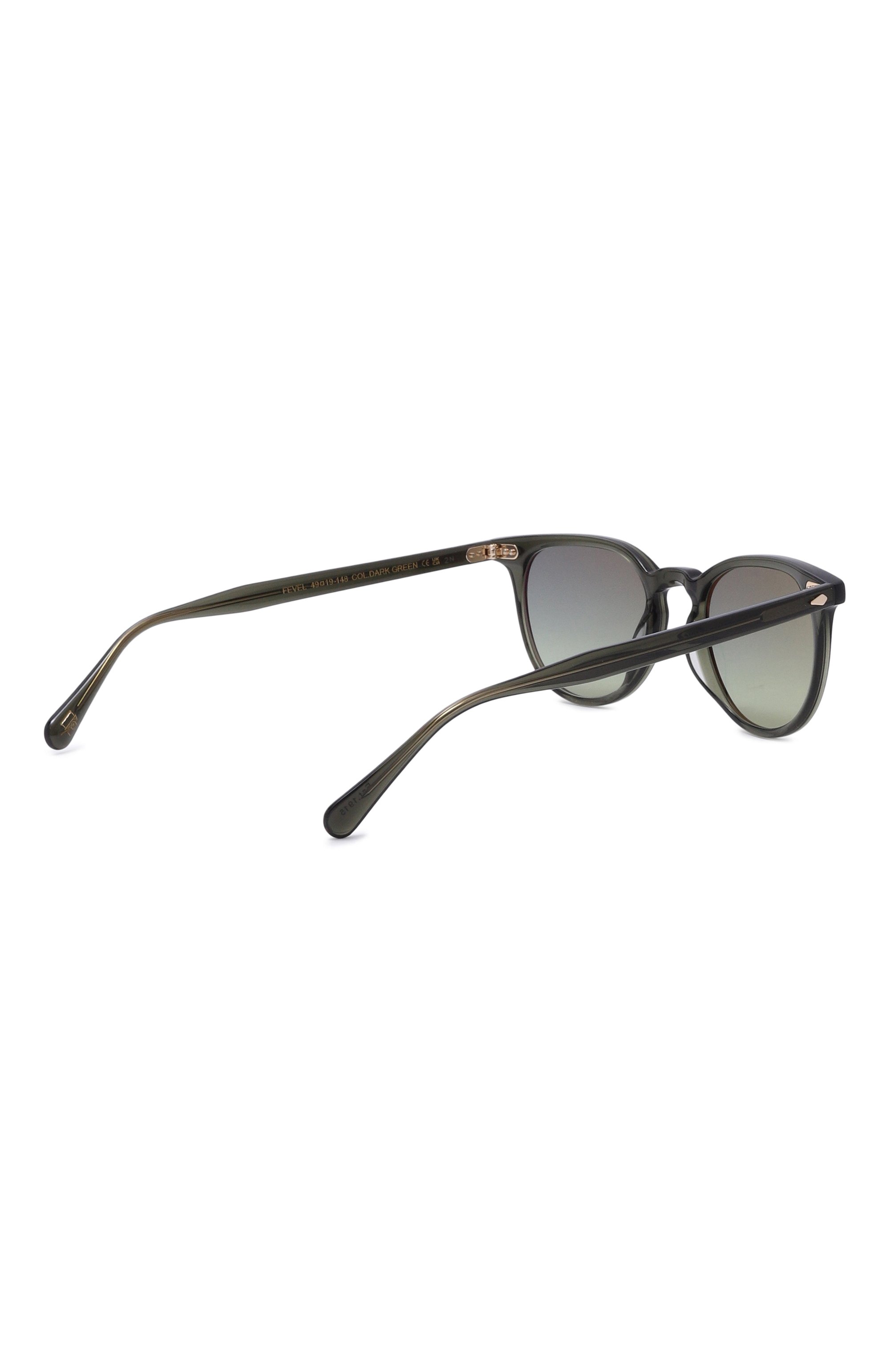 Солнцезащитные очки MOSCOT, арт. FEVEL SUN DARK GREEN/F0REST W00D, фото 5