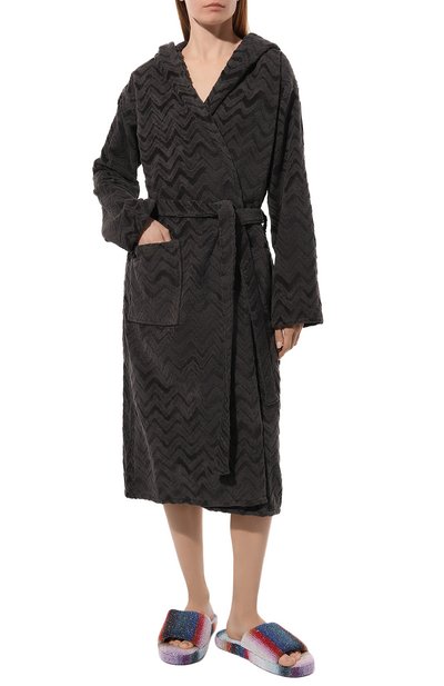 Хлопковый халат MISSONIHOME, арт. 1R3AC99703/86, фото 2
