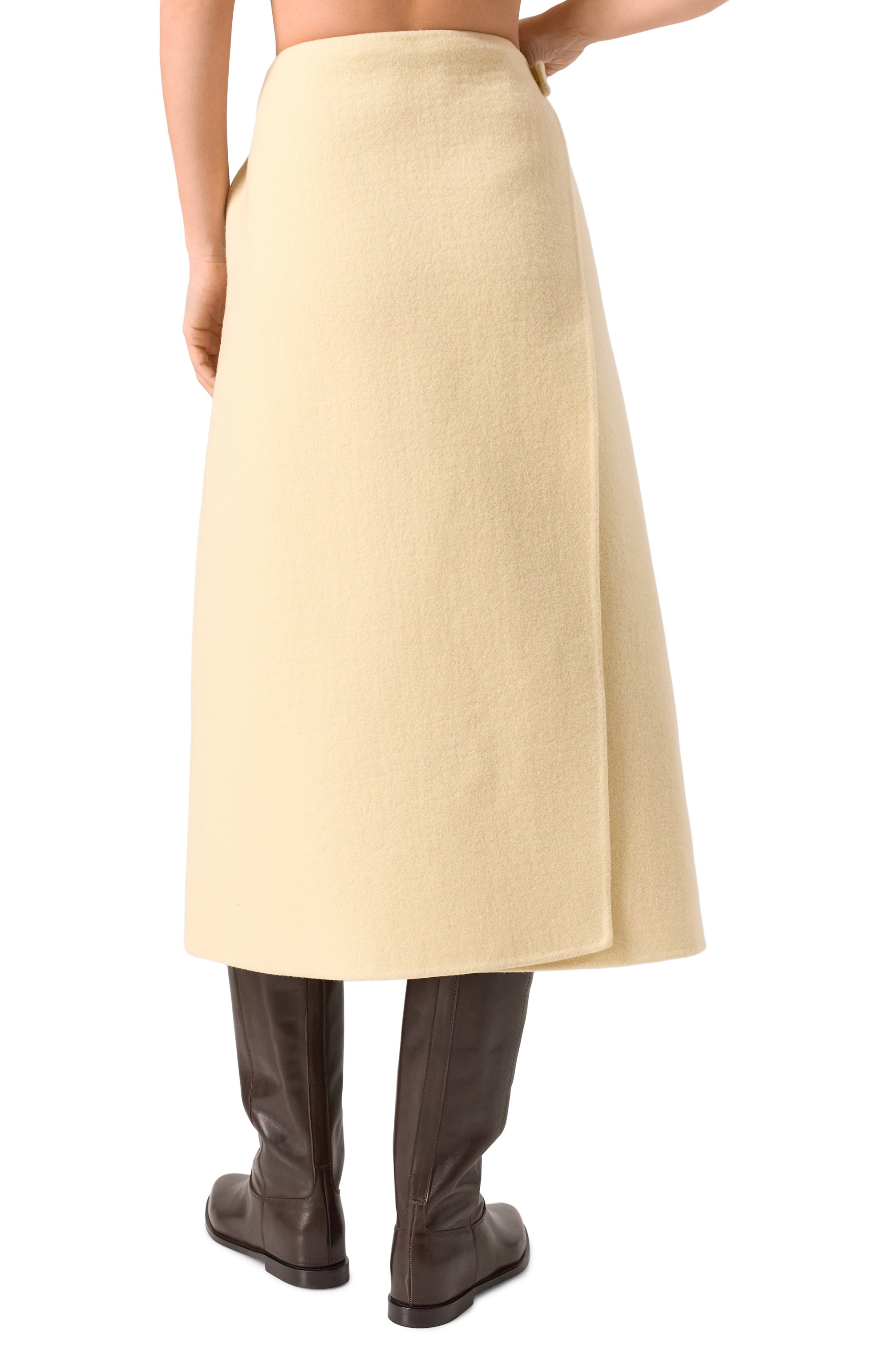 Шерстяная юбка JIL SANDER, арт. J40MA0142-J40020, фото 4