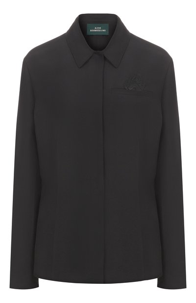 Женский жакет из хлопка и шелка AKHMADULLINA, арт. 1125.2JT120/С713