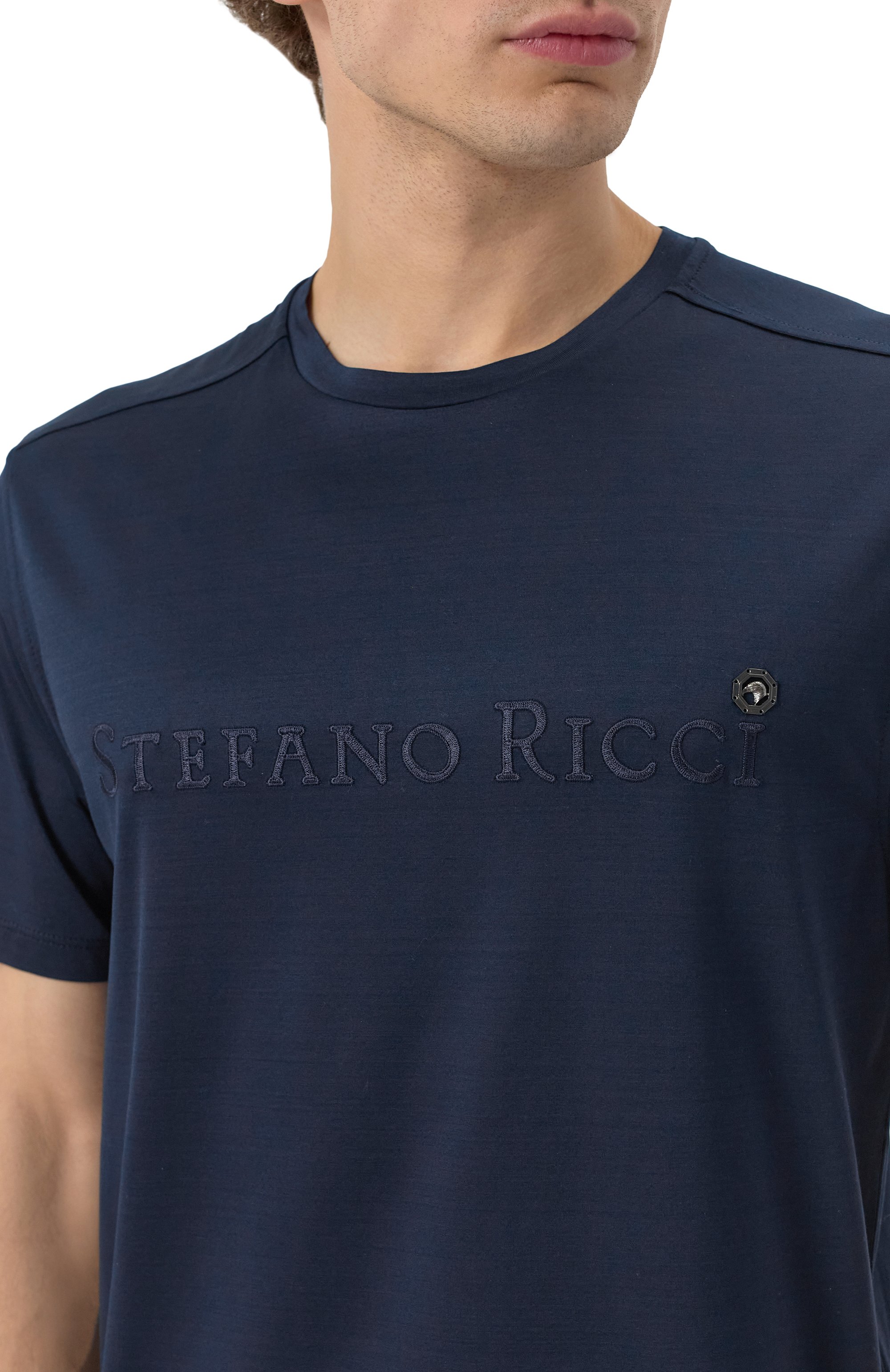 Хлопковая футболка STEFANO RICCI, арт. MNH5204300/TE0001, фото 5