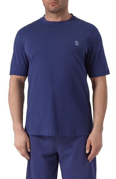 Хлопковая футболка BRUNELLO CUCINELLI, арт. M0B138440, фото 3