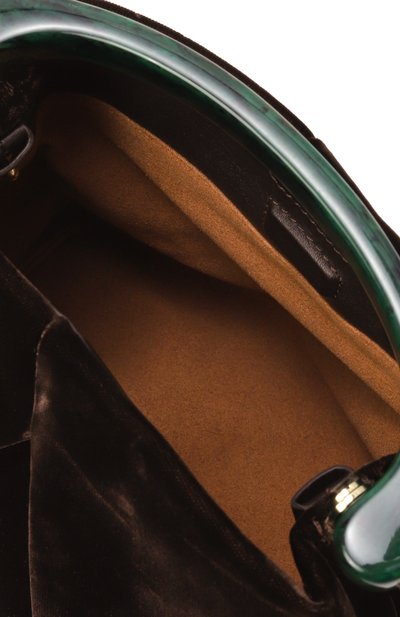 Сумка DRIES VAN NOTEN темно-коричневого цвета по цене 105000 руб., арт. 011524-653-704, фото 5 Сумка DRIES VAN NOTEN, арт. 011524-653-704, фото 5