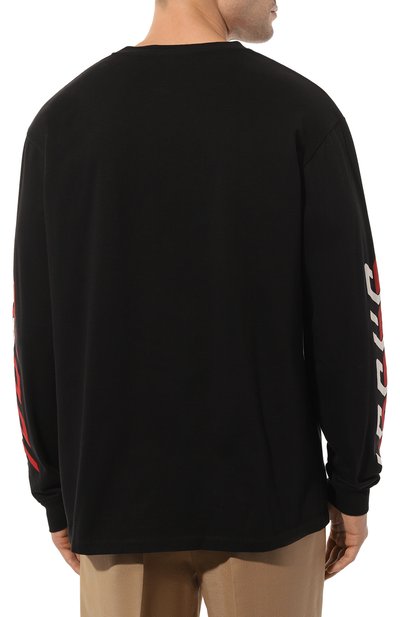 Хлопковый лонгслив GUCCI, арт. 676063 XJDWA, фото 4