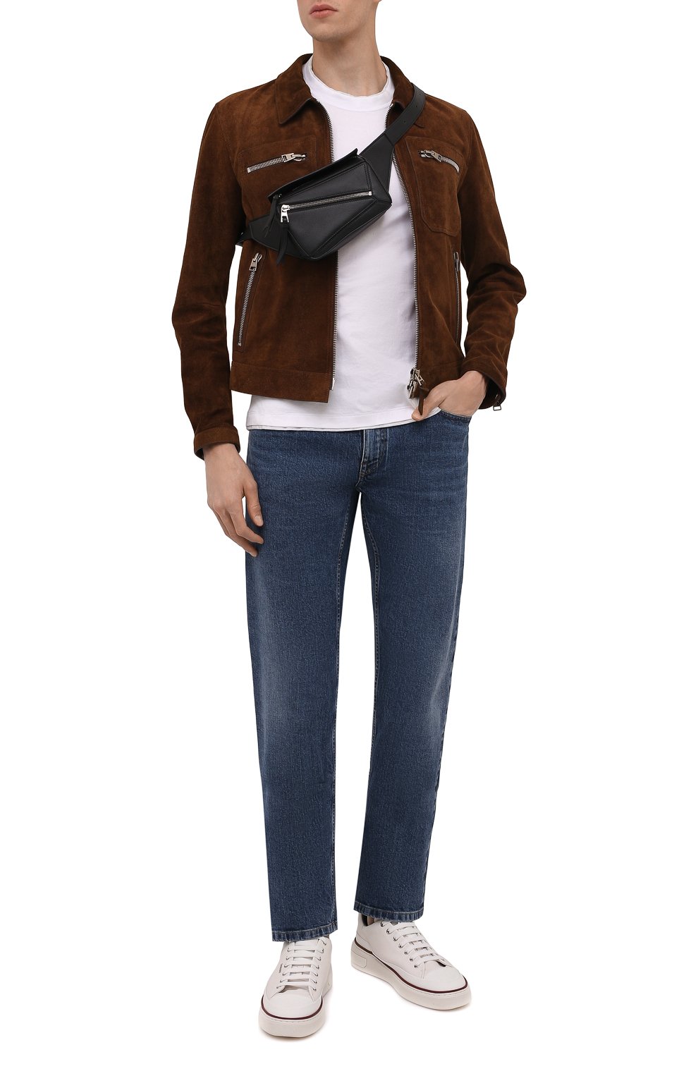 Кожаная поясная сумка puzzle mini LOEWE, арт. B510U89X02, фото 3