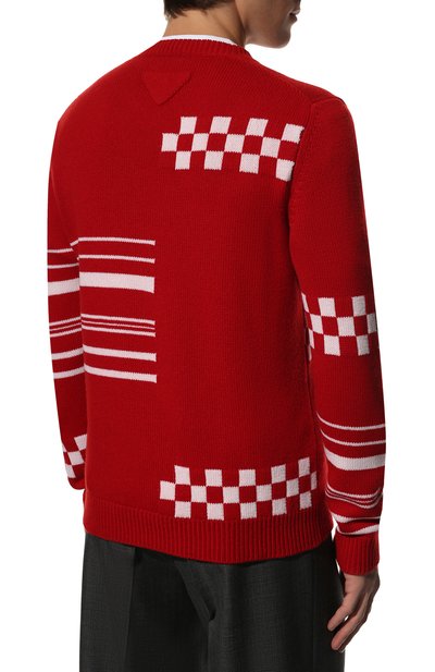 Кашемировый свитер PRADA, арт. UMB325-10K4-F0976-221, фото 4