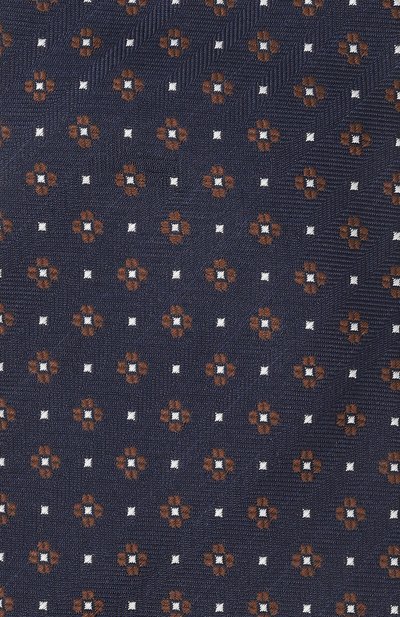 Шелковый галстук ZEGNA темно-синего цвета по цене 30950 руб., арт. 1P8/Z9D02TA9, фото 4 Шелковый галстук ZEGNA, арт. 1P8/Z9D02TA9, фото 4
