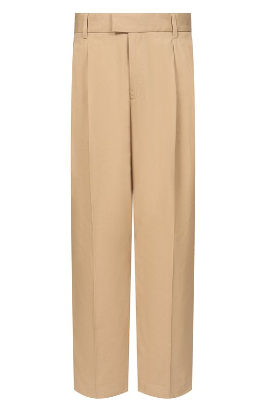 Хлопковые брюки HUGO 50553211 Бежевый 50553211