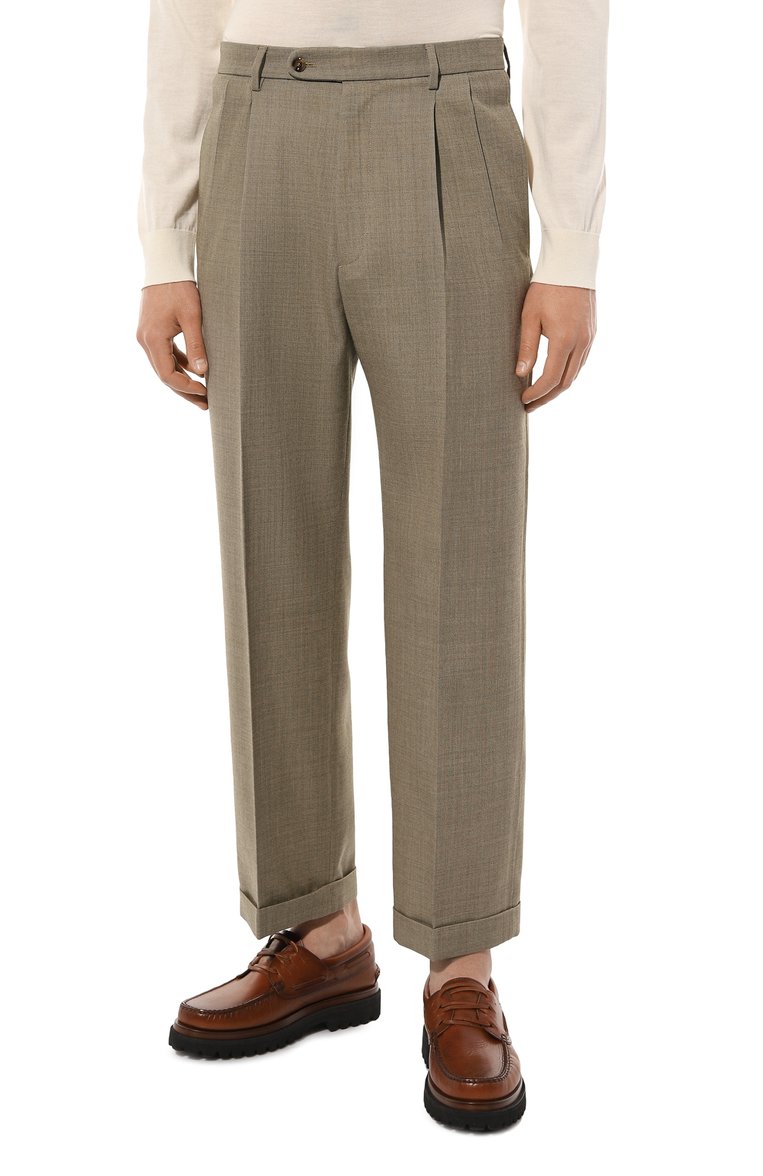 Шерстяные брюки GUCCI, арт. 627908 ZAB3R, фото 1