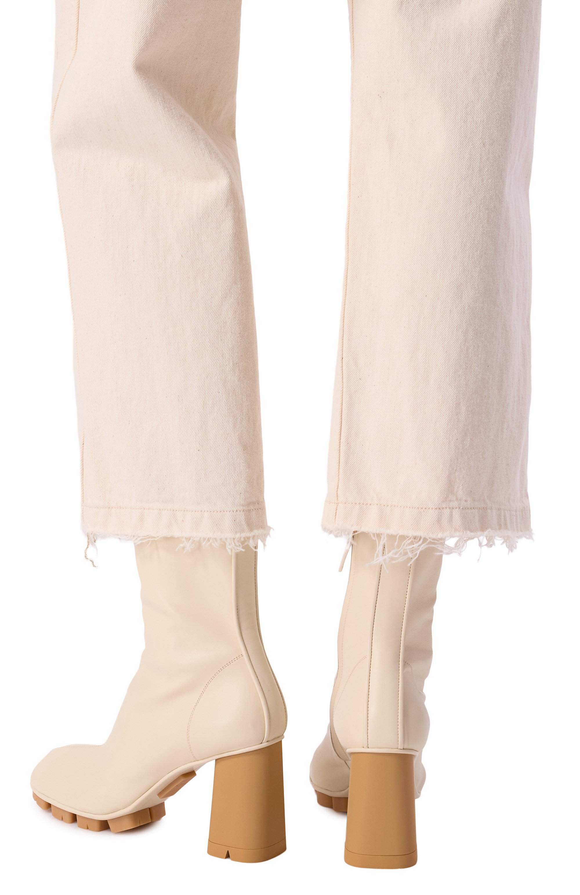 Кожаные ботильоны shore BOTTEGA VENETA, арт. 796507 V4PS0, фото 3