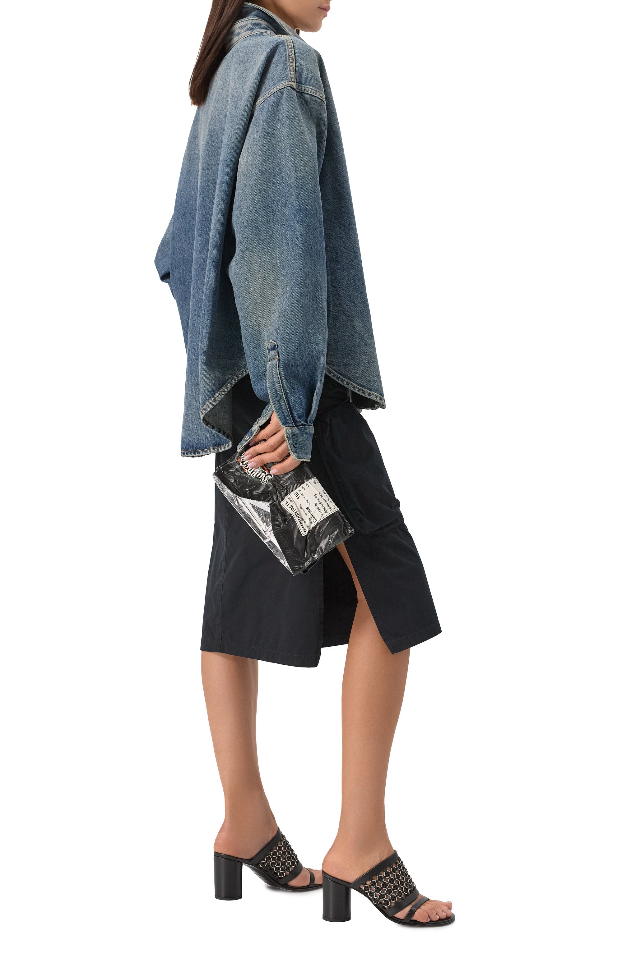 Клатч chips BALENCIAGA, арт. 829001/2ABP3, фото 7