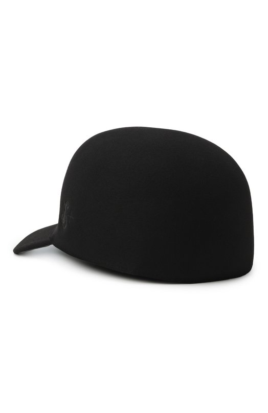 Шерстяная бейсболка Jil Sander J40TC0108/J40116 Чёрный  J40TC0108/J40116 Фото 2