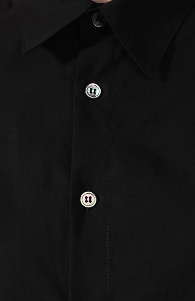 Хлопковая рубашка YOHJI YAMAMOTO, арт. YJ-B03-030, фото 5