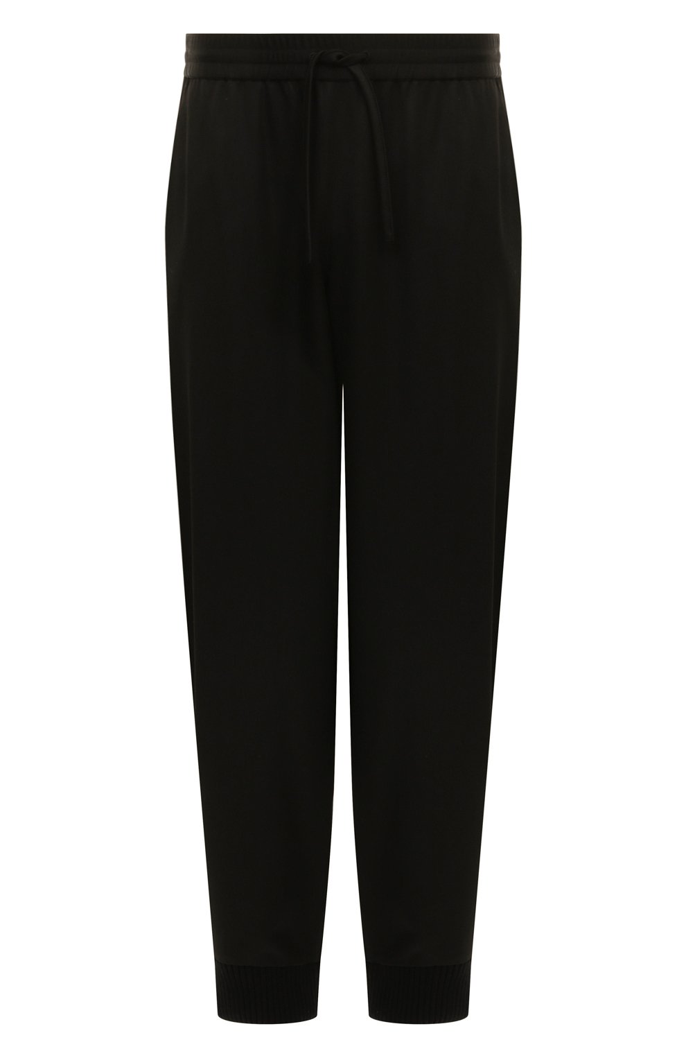 Джоггеры из шерсти и вискозы MOSCHINO черного цвета по цене 55950 руб., арт. A0311/7047, фото 1 Джоггеры из шерсти и вискозы MOSCHINO, арт. A0311/7047, фото 1