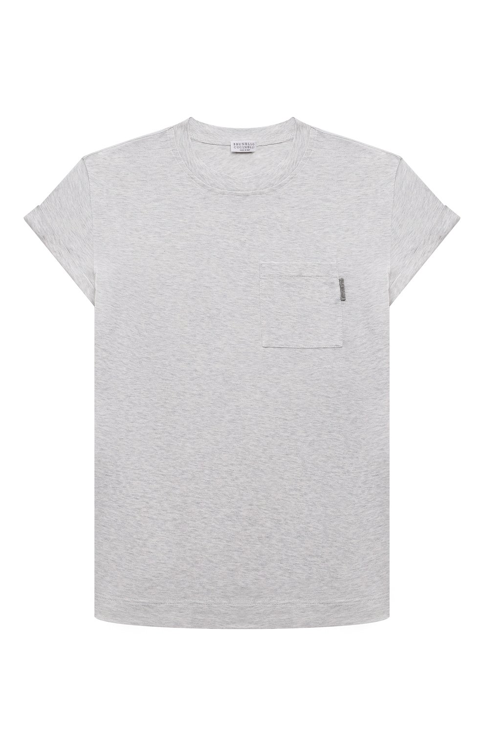 Хлопковая футболка BRUNELLO CUCINELLI, арт. B0A45T047C, фото 1