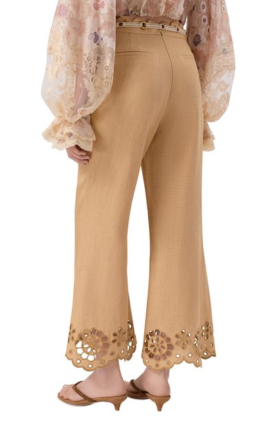 Льняные брюки ZIMMERMANN, арт. 6071PRS261, фото 4