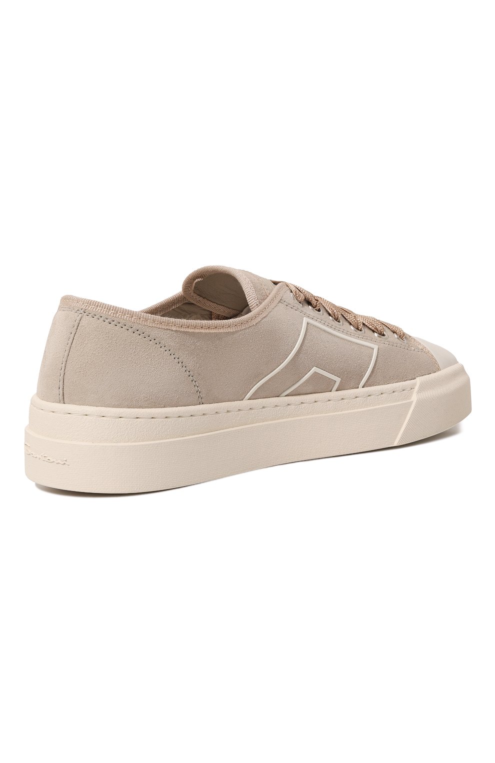 Замшевые кеды SANTONI, арт. WBGT61126PNNTUELZ29, фото 5