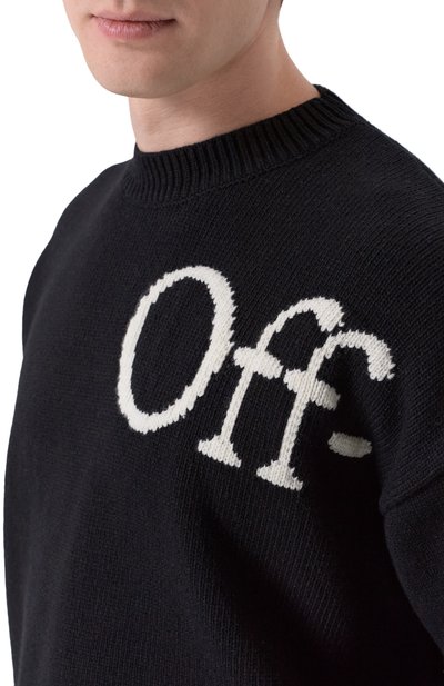 Шерстяной свитер OFF-WHITE, арт. 0MHE20QF25KNI001, фото 5