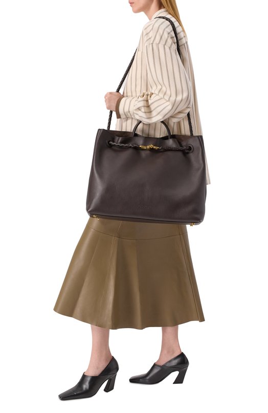 Сумка-тоут Andiamo large Bottega Veneta 806010/V4092 Коричневый  806010/V4092 Фото 7
