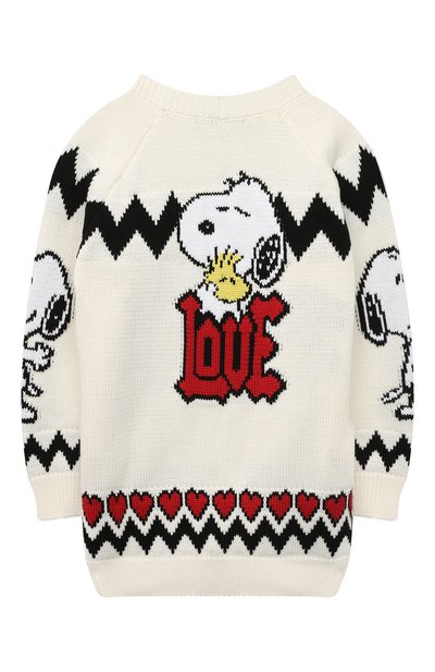 Хлопковый кардиган PHILOSOPHY DI LORENZO SERAFINI KIDS, арт. PJMA85C/FL01-BHUNI/10A-14A, фото 2