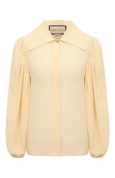 Шелковая блузка GUCCI, арт. 643266 ZAAOG, фото 1