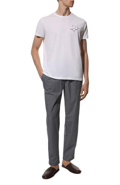 Хлопковые домашние брюки HANRO, арт. 075436, фото 2