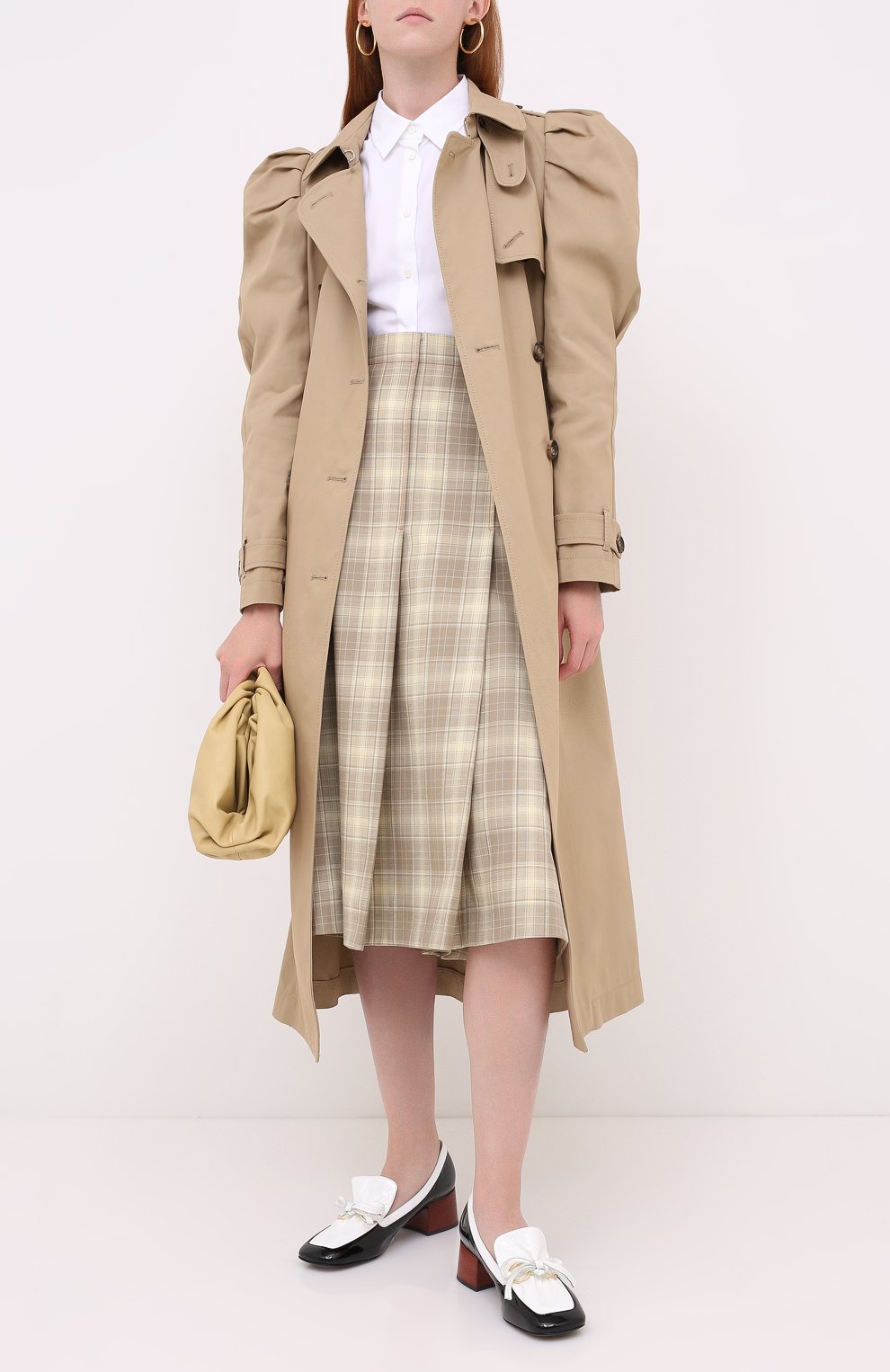 Хлопковый тренч REDVALENTINO, арт. UR3CHA65/2R3, фото 2