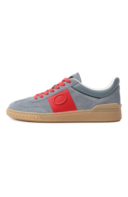 Замшевые кеды Upvillage Valentino 7W2S0IL9/LAL Серый  7W2S0IL9/LAL Фото 4