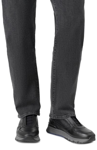 Кожаные кроссовки gio7 BLU BARRETT, арт. GI0-13805.1, фото 3