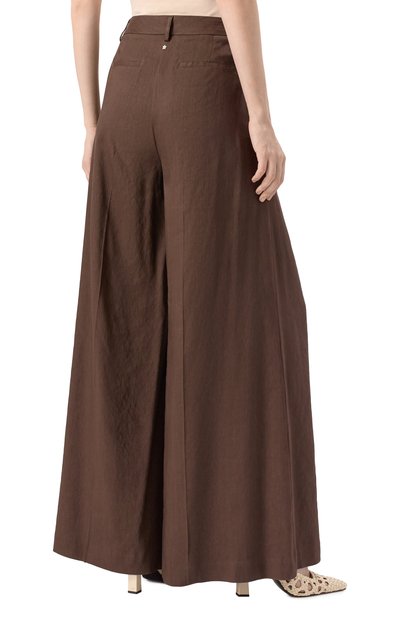 Брюки изо льна и вискозы LORENA ANTONIAZZI, арт. P2550PA79A/3347, фото 4