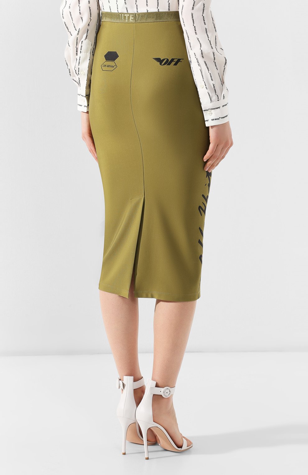 Юбка-карандаш OFF-WHITE, арт. 0WCC065S19E020774310, фото 4