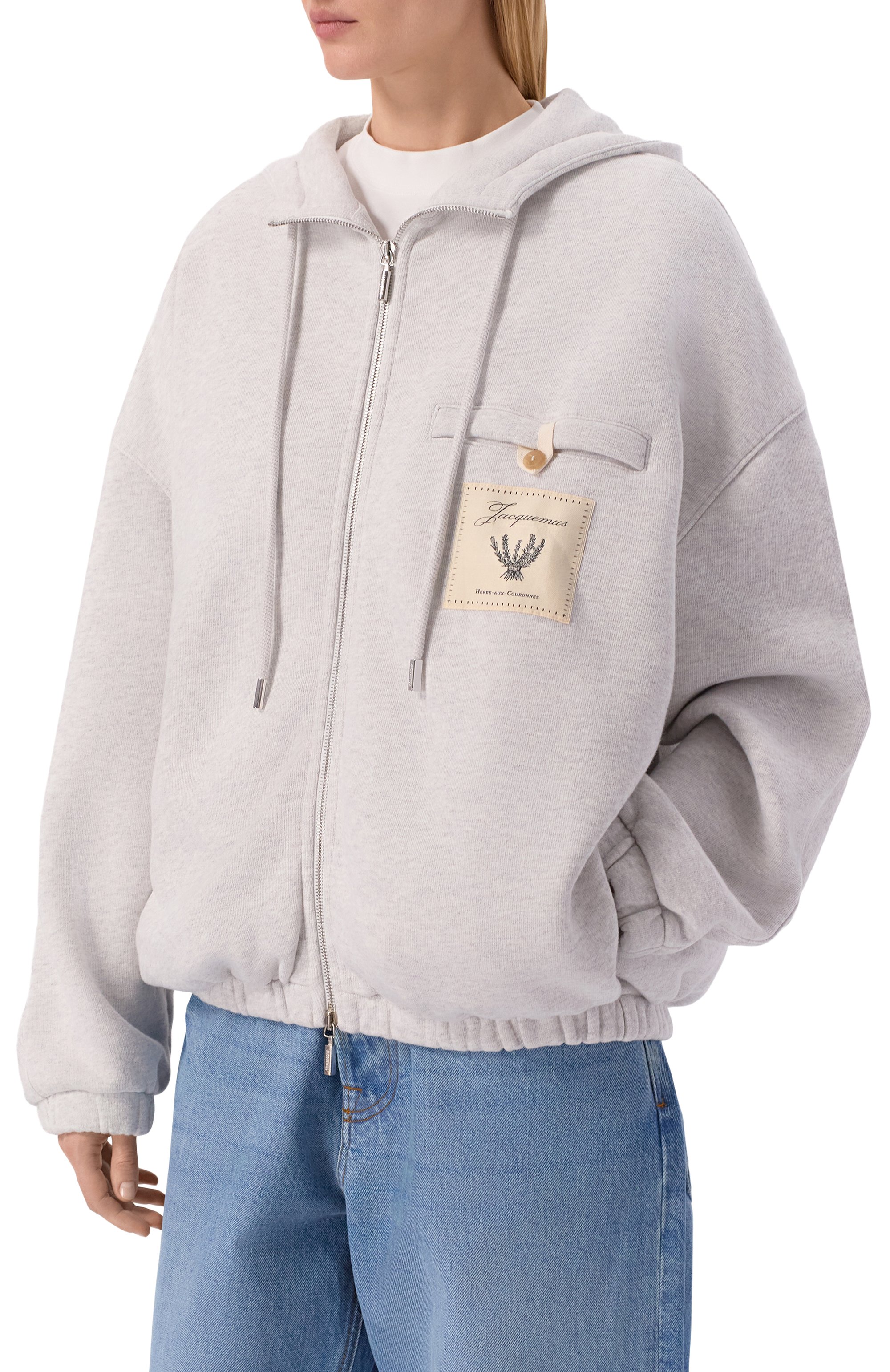 Хлопковая толстовка JACQUEMUS, арт. 26EH0W00415/AJ00262, фото 3