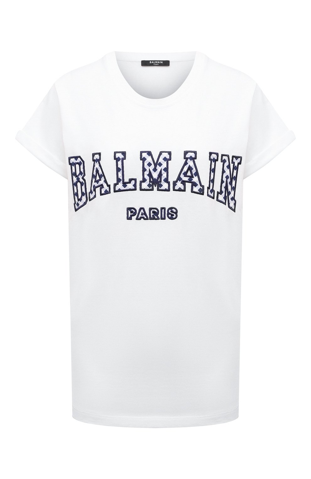 Хлопковая футболка BALMAIN, арт. DF0EF010/BC83, фото 1
