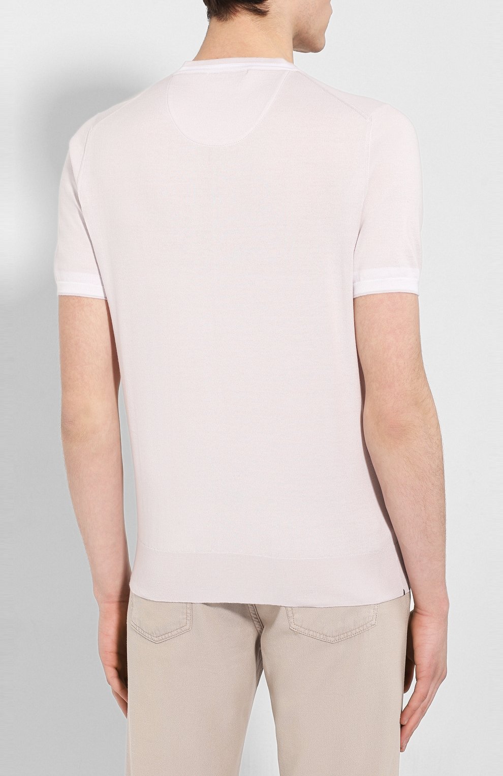 Джемпер из смеси хлопка и кашемира FIORONI, арт. MK20609A2, фото 4