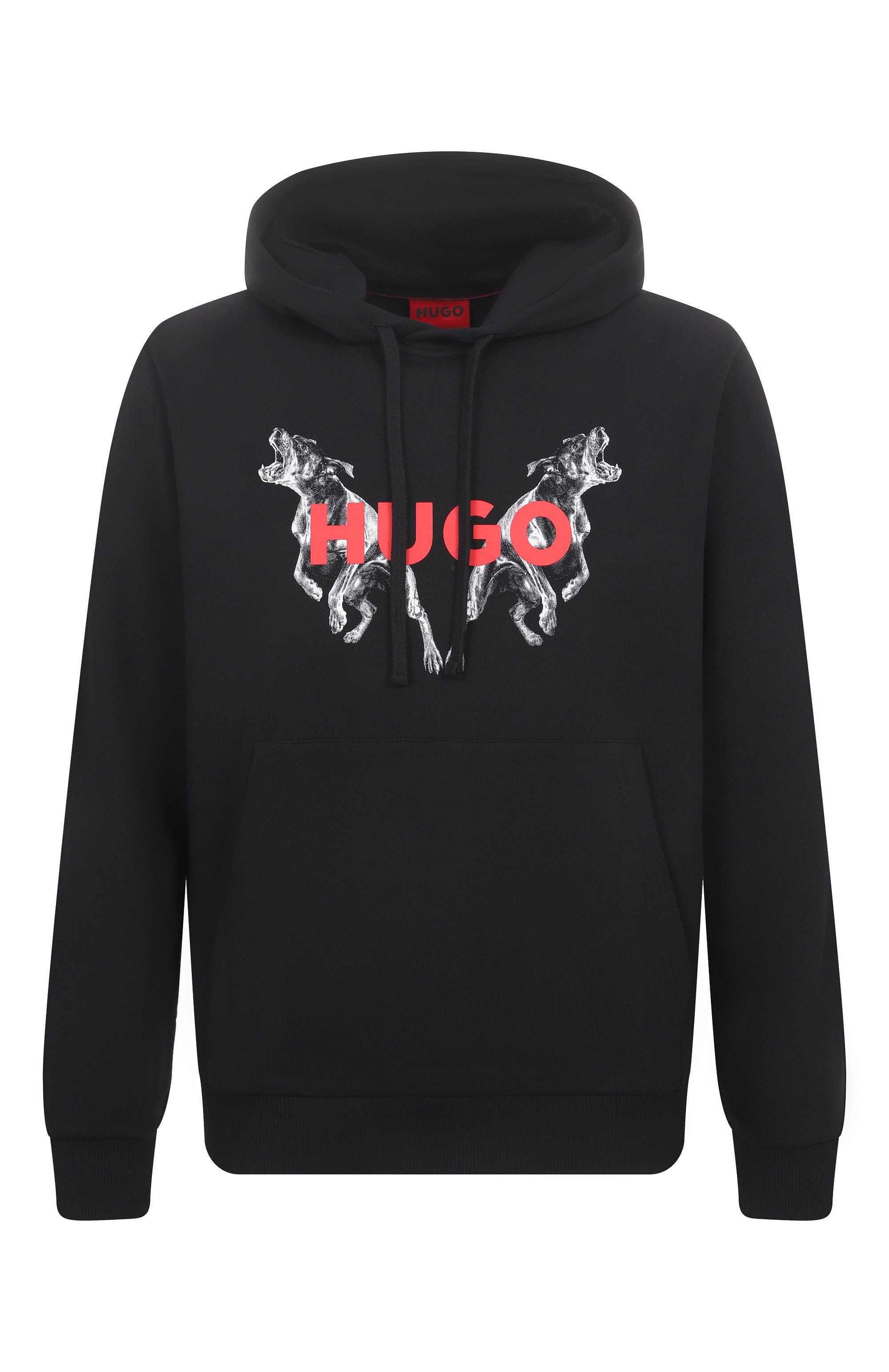 Хлопковое худи HUGO, арт. 50530580, фото 1