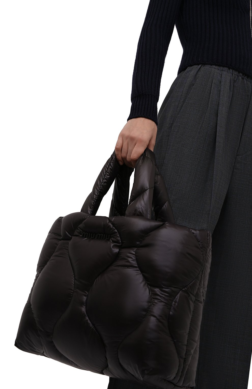 Сумка-шопер MIU MIU, арт. 5BG240-2DQI-F0002-OOO, фото 2