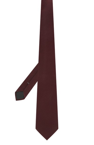 Шелковый галстук ZEGNA бордового цвета по цене 19650 руб., арт. Z2D00T/1UM, фото 2 Шелковый галстук ZEGNA, арт. Z2D00T/1UM, фото 2