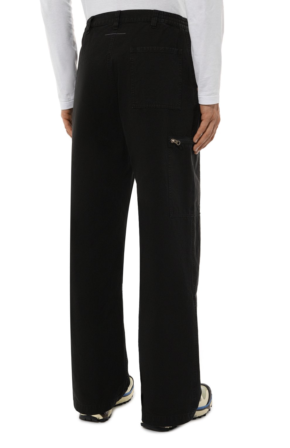 Хлопковые брюки-карго MM6, арт. SH0KA0029/S78548, фото 4