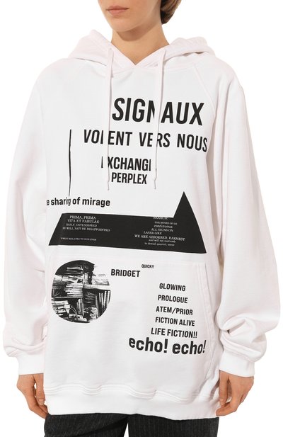 Хлопковое худи PRADA, арт. 134628-1YQR-F0964-211, фото 3