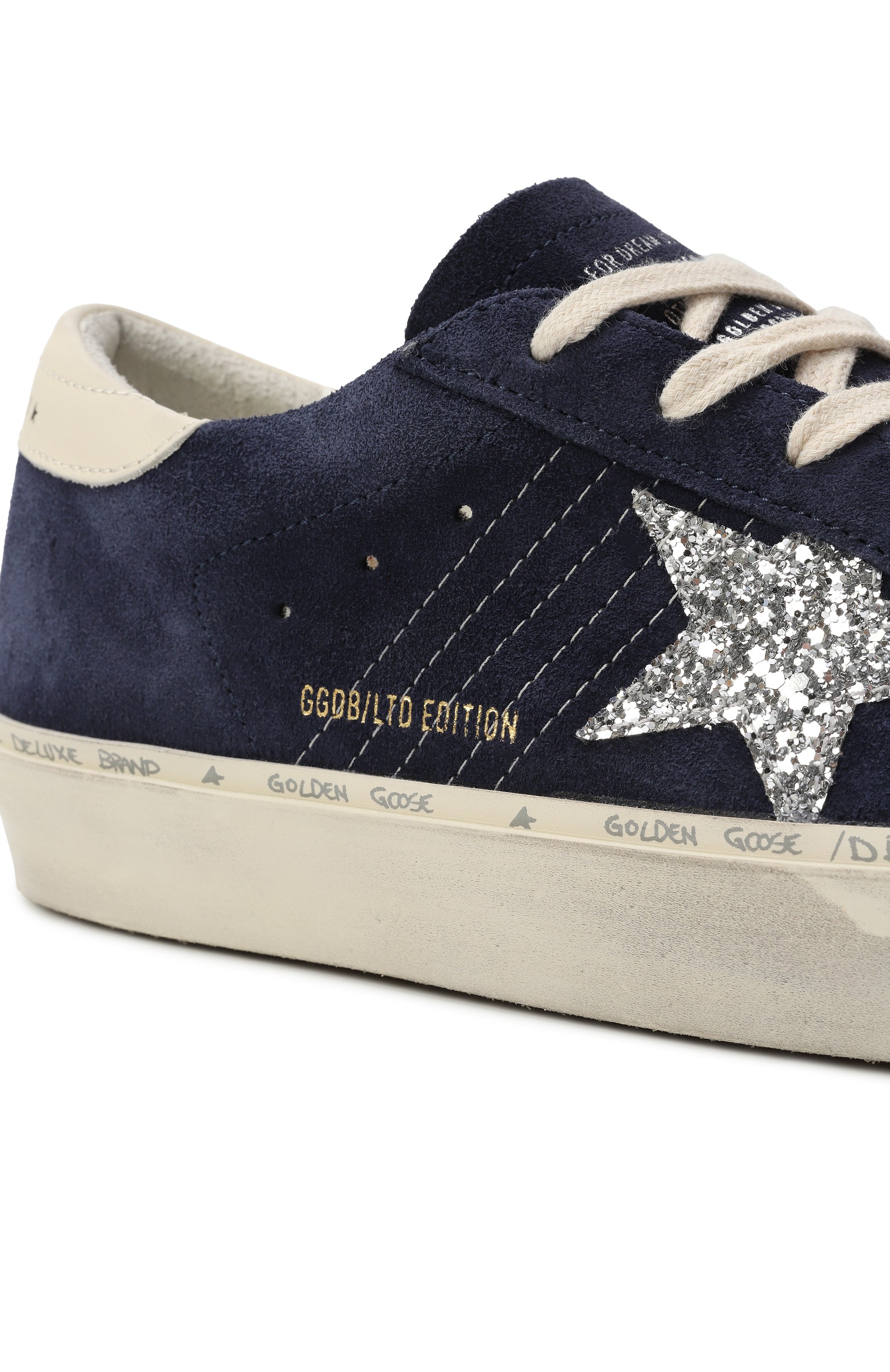 Замшевые кеды hi star GOLDEN GOOSE DELUXE BRAND, арт. GWF00118.F006510, фото 7