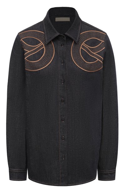 Женская джинсовая рубашка ELIE SAAB, арт. SH074