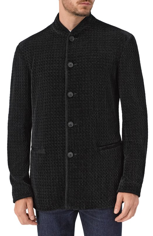 Однобортный пиджак Giorgio Armani GM002331/TE17715 Чёрный  GM002331/TE17715 Фото 3