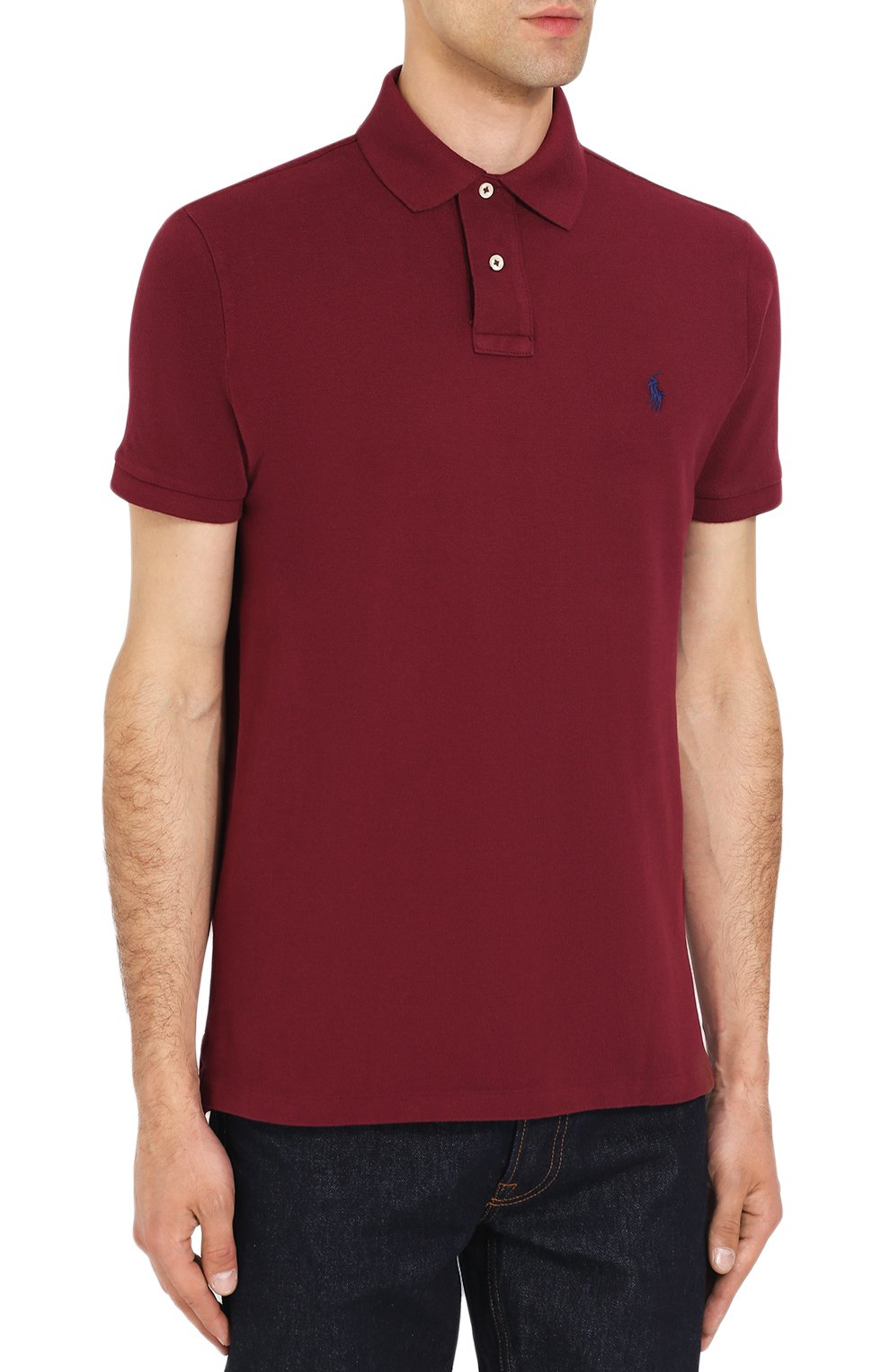 Хлопковое поло POLO RALPH LAUREN, арт. 710680784, фото 3