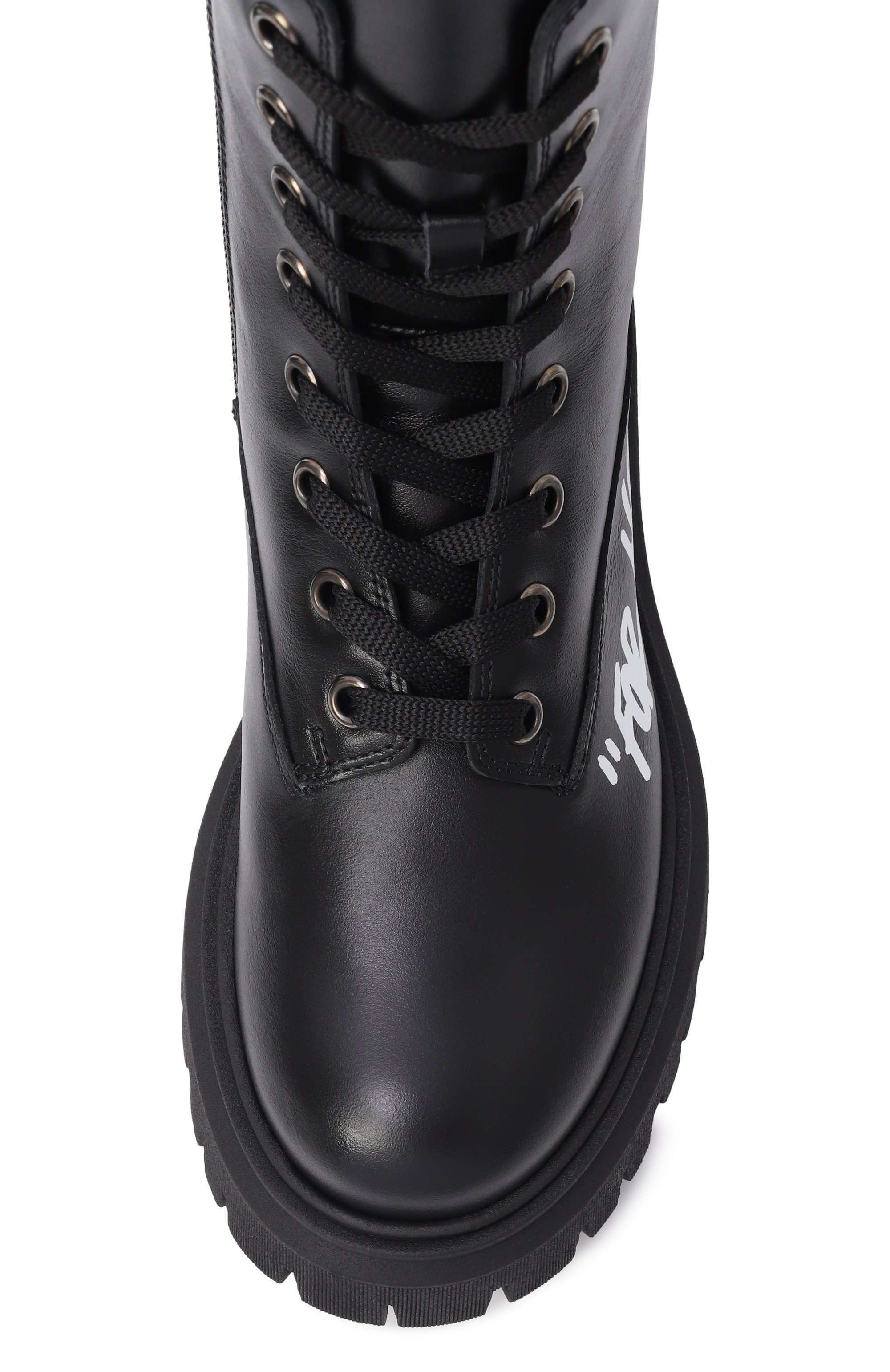 Кожаные ботинки OFF-WHITE, арт. 0GID002F25LEA0011001/34-38, фото 4