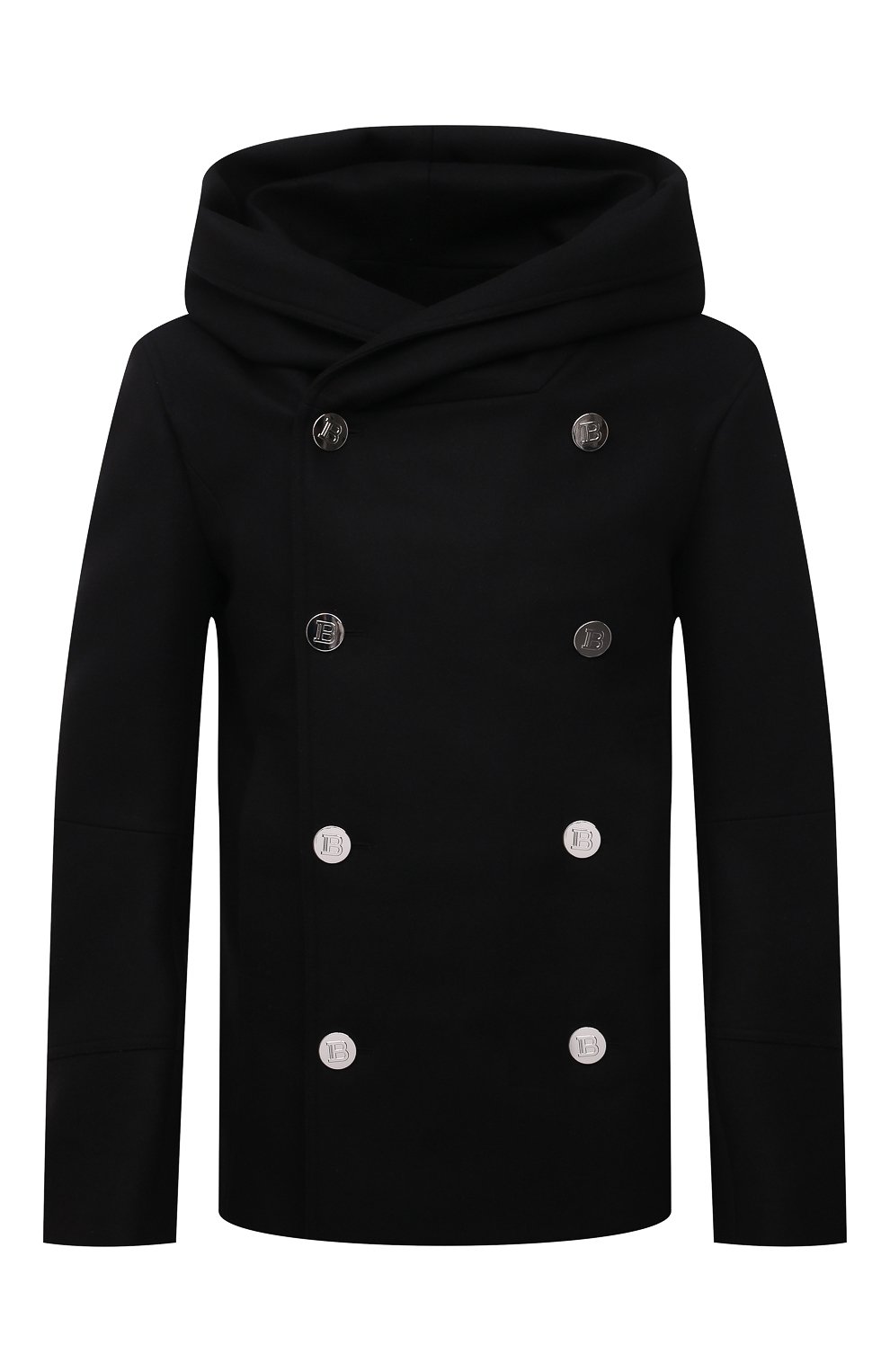 Шерстяной бушлат BALMAIN, арт. WH1UA005/W065, фото 1