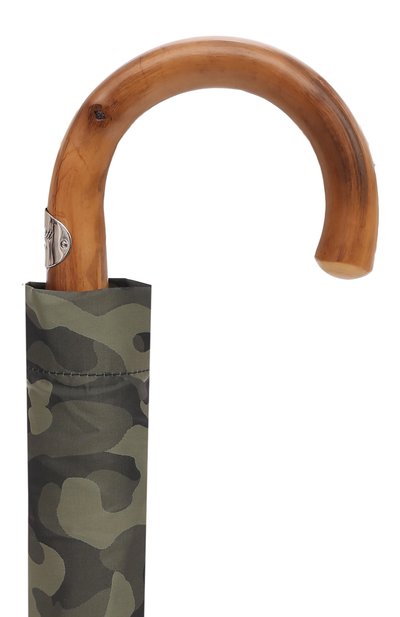 Складной зонт PASOTTI OMBRELLI хаки цвета по цене 24950 руб., арт. 64S/MILITARE 11780/254/T0PLESS, фото 5 Складной зонт PASOTTI OMBRELLI, арт. 64S/MILITARE 11780/254/T0PLESS, фото 5