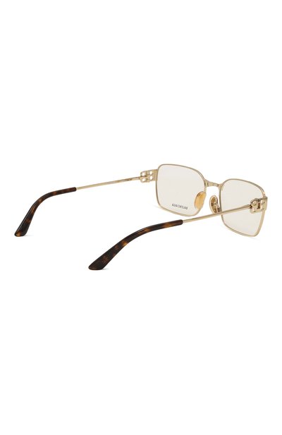 Оправа BALENCIAGA золотого цвета по цене 39500 руб., арт. BB0340 003, фото 5 Оправа BALENCIAGA, арт. BB0340 003, фото 5