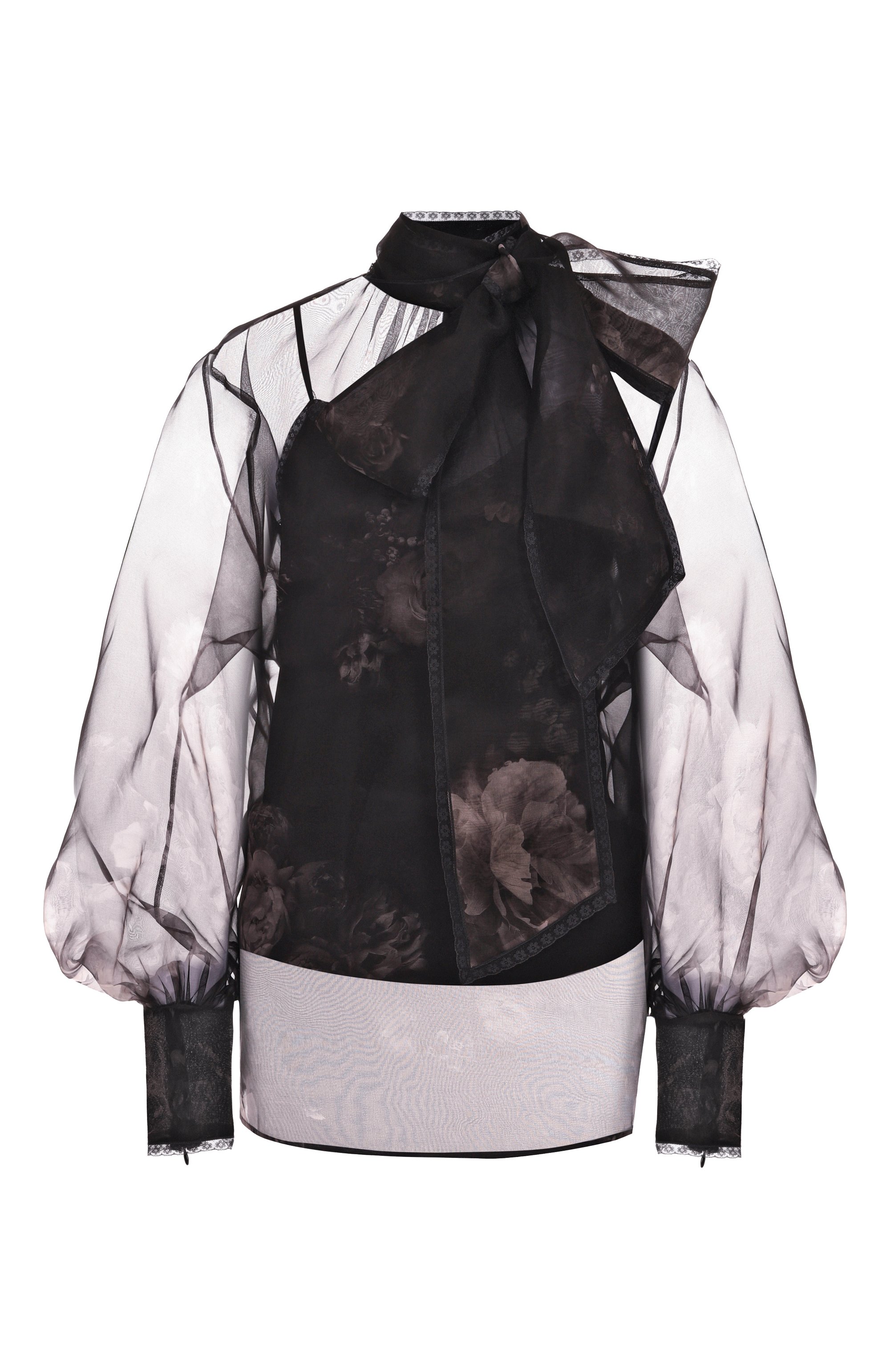 Шелковая блузка ZIMMERMANN, арт. 5353TF251, фото 1