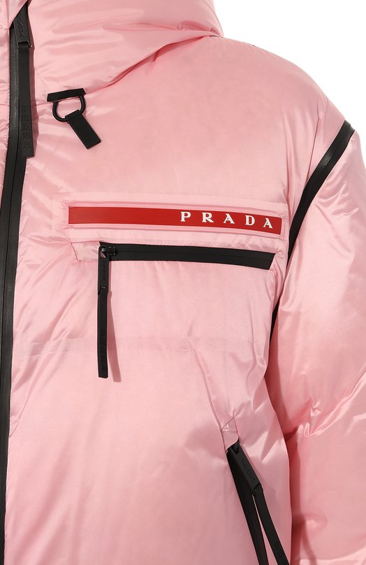 фото Пуховик prada linea rossa prada